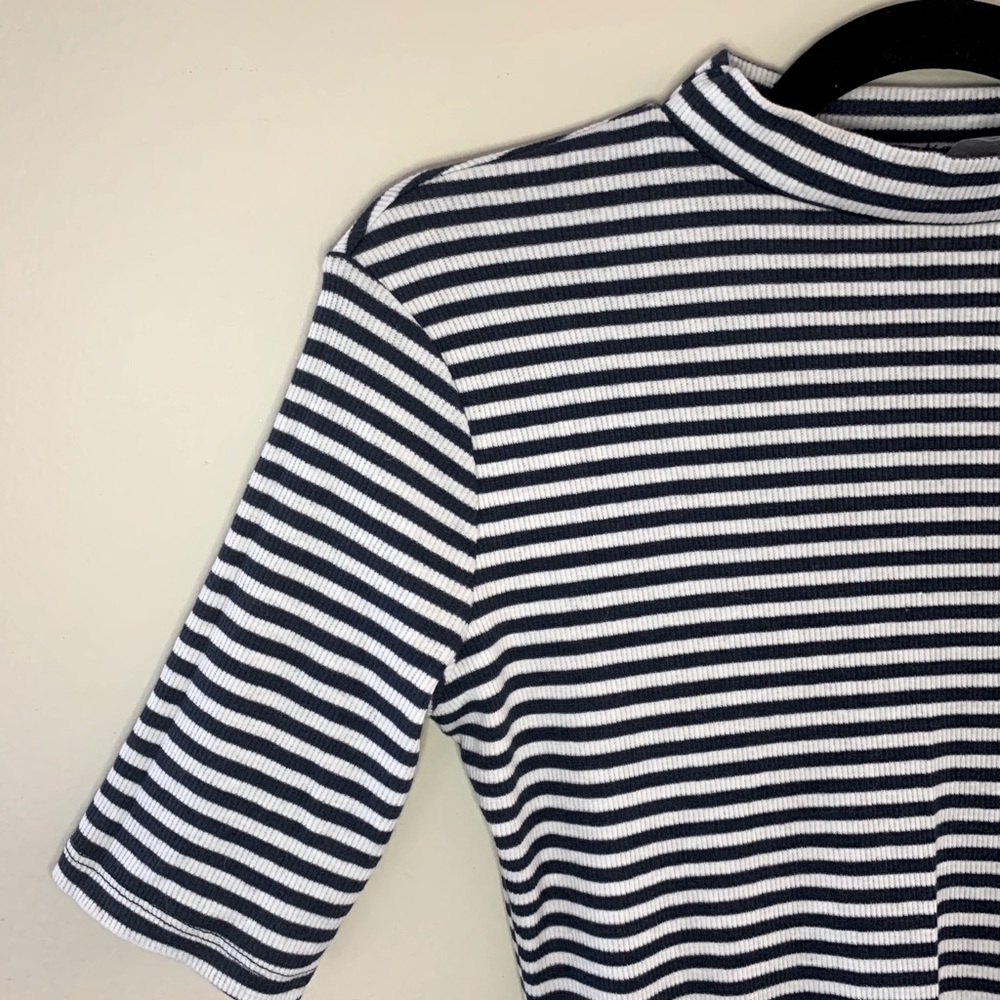 Striped nautical bodysuit